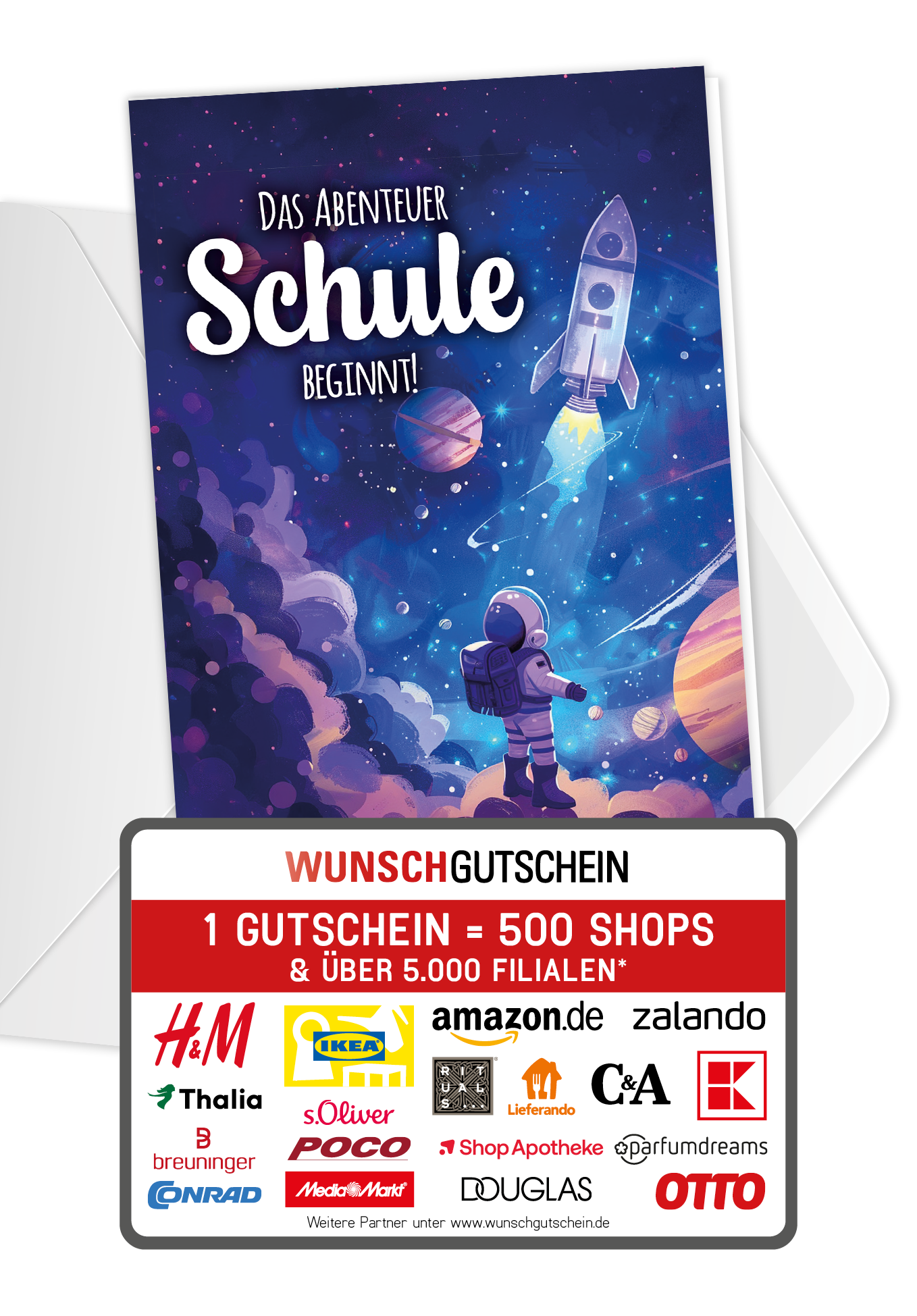 Abenteuer Schule beginnt - Astronaut
