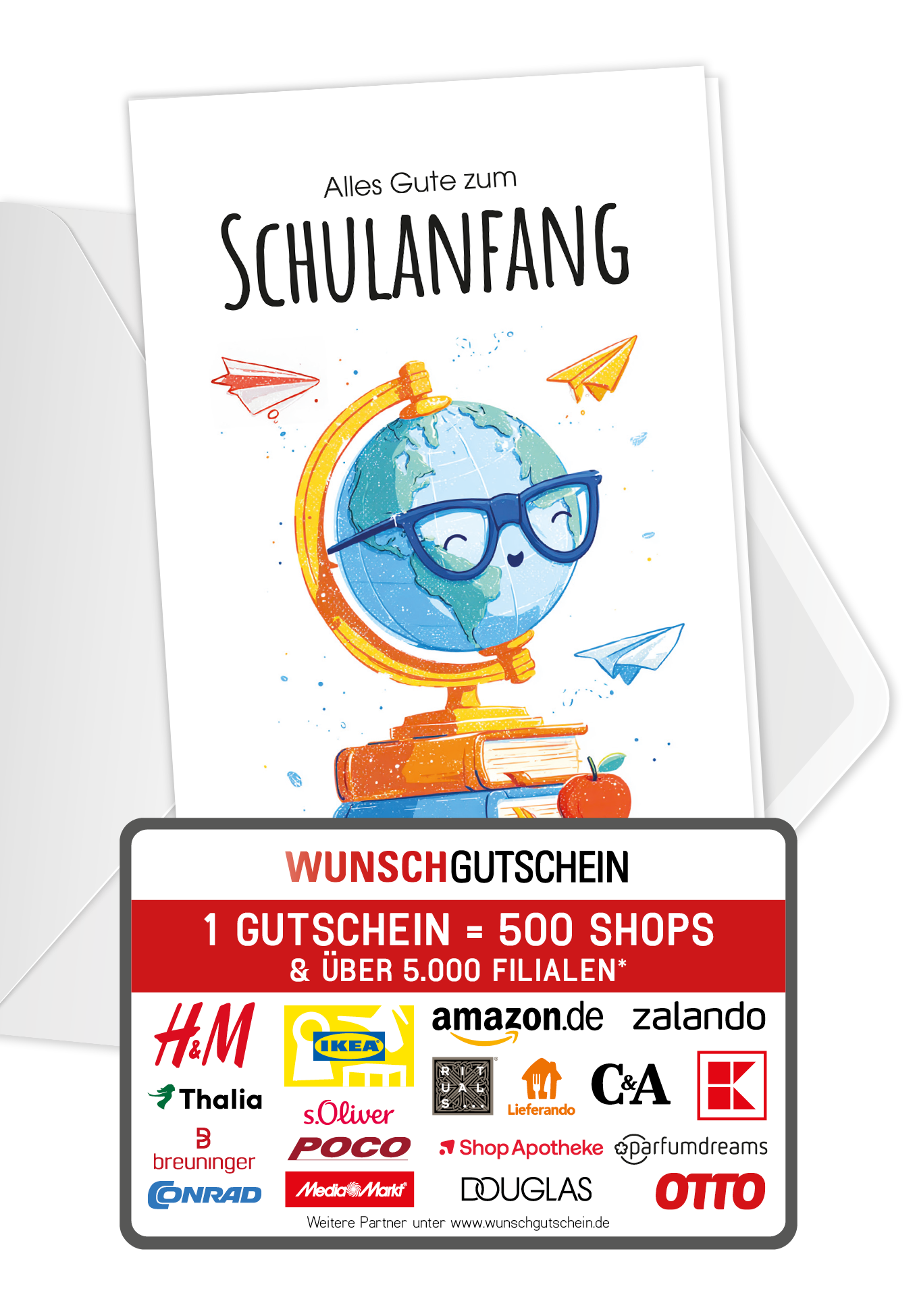 Alles Gute Schulanfang - Globus