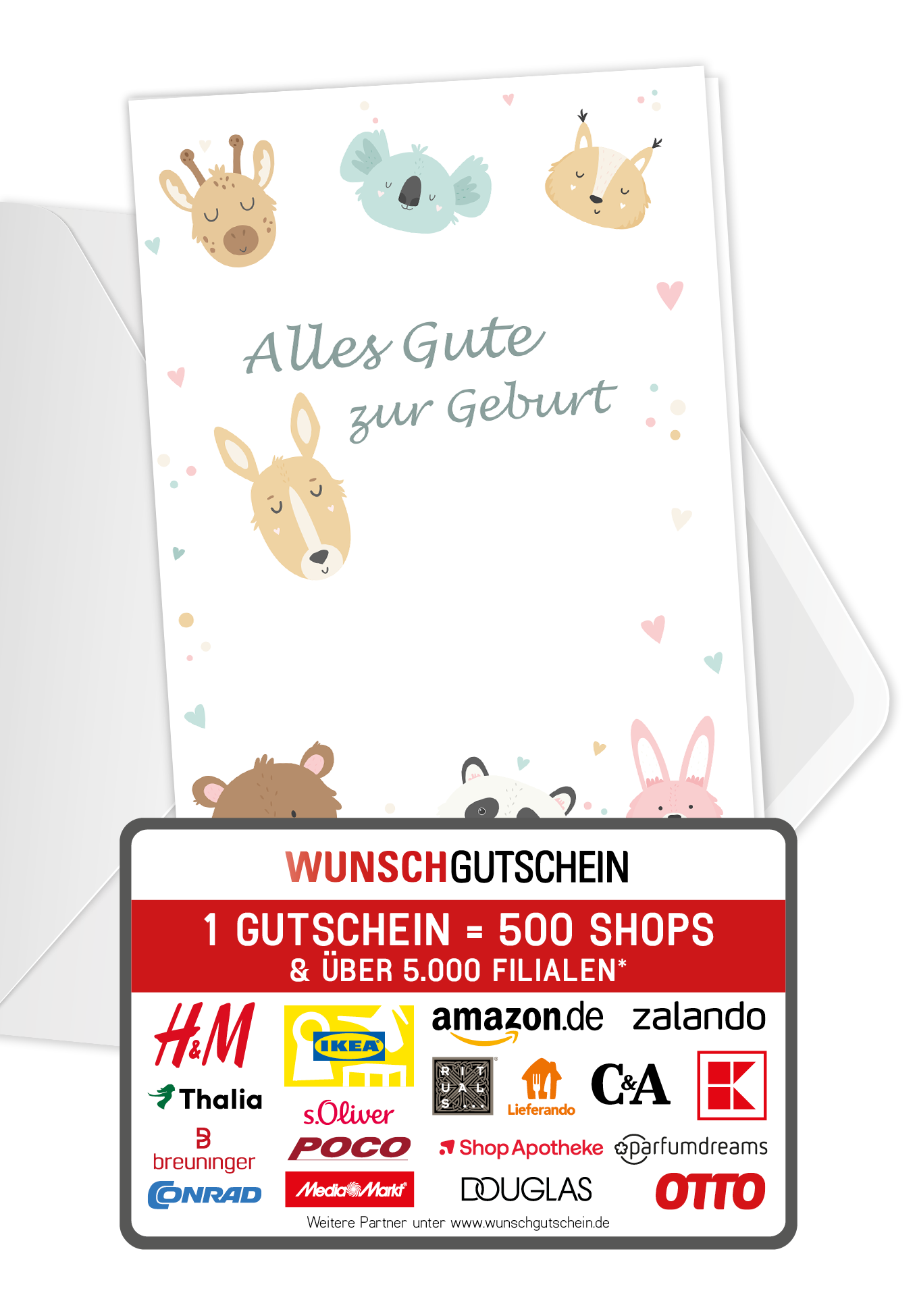 Alles Gute zur Geburt - Tiere