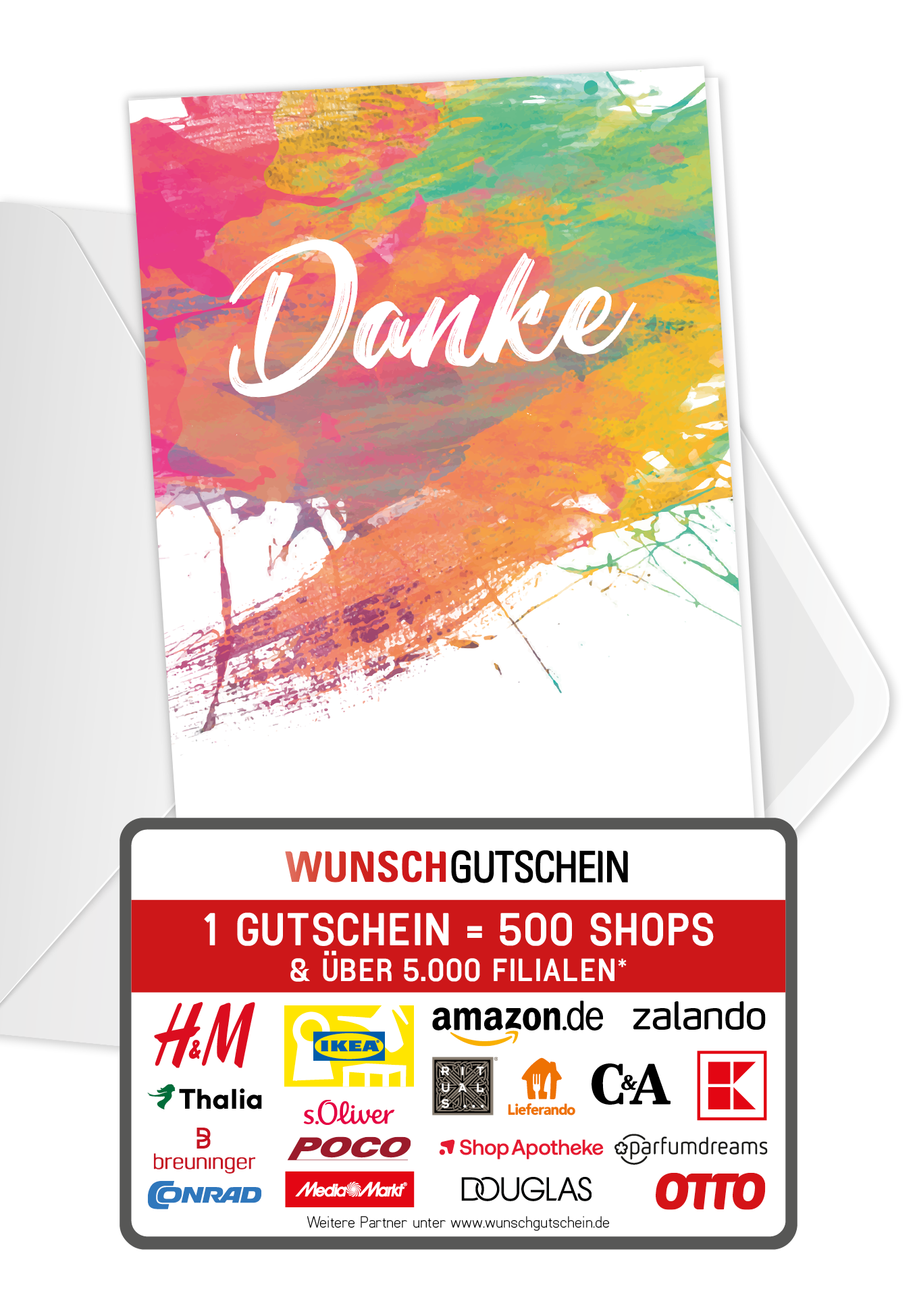 Danke - Bunt