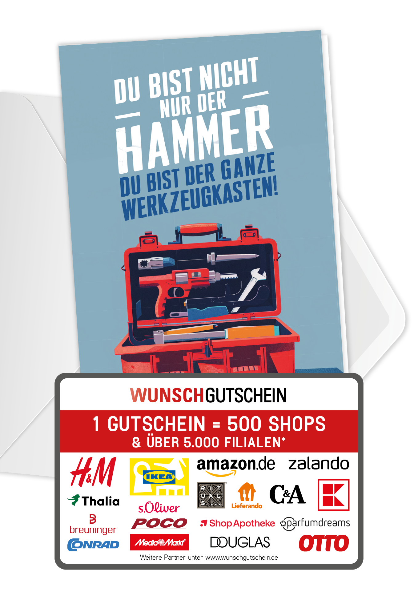 Du bist der Hammer - Werkzeugkoffer