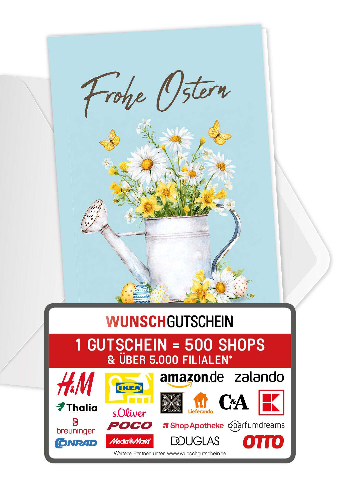 Frohe Ostern - Gießkanne