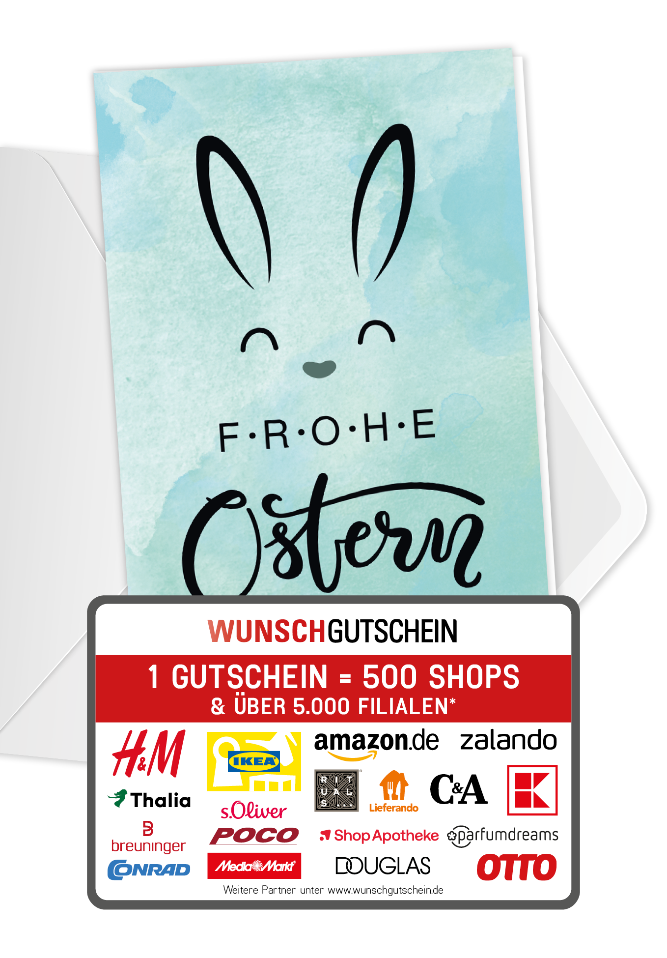 Frohe Ostern - Hasenohren