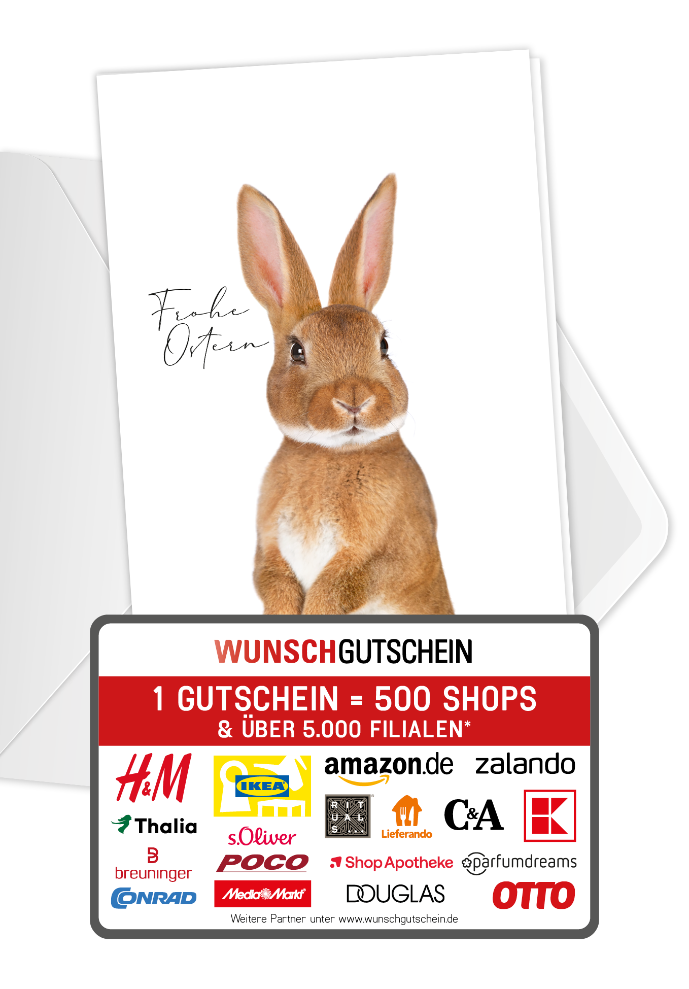 Frohe Ostern - Osterhase