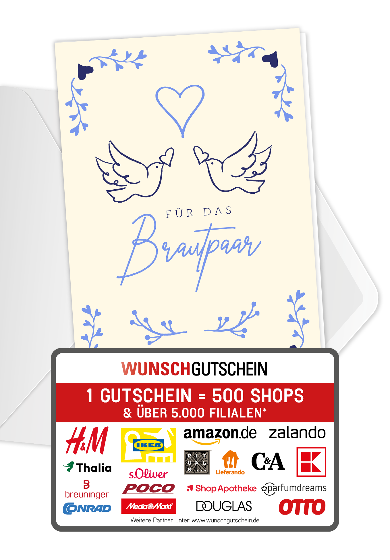 Für das Brautpaar - Tauben