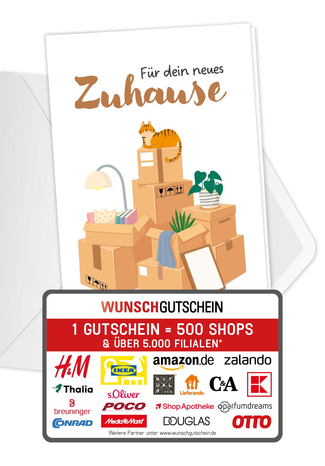 Für dein neues Zuhause - Kartonberg