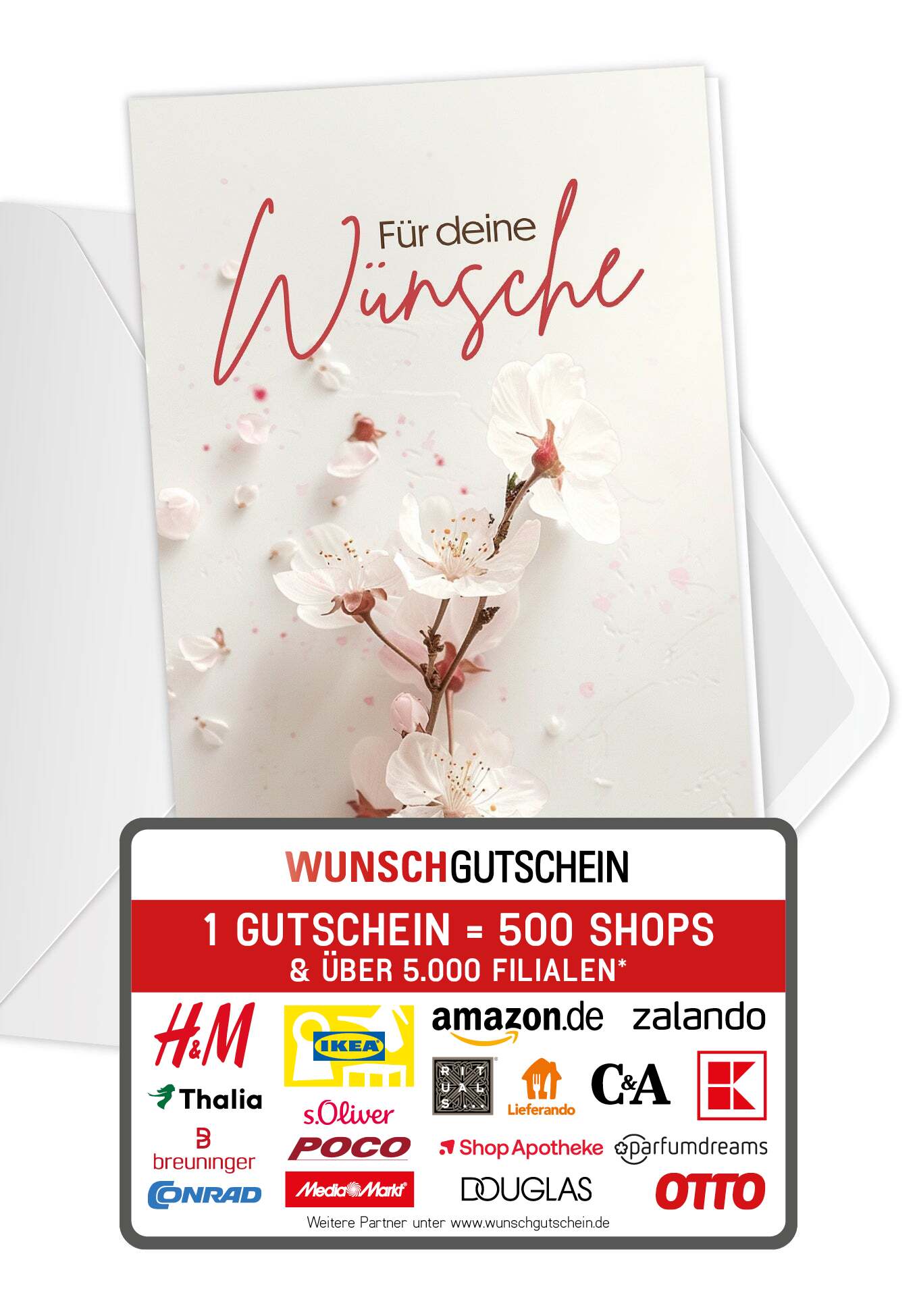 Für deine Wünsche - Kirschblüten