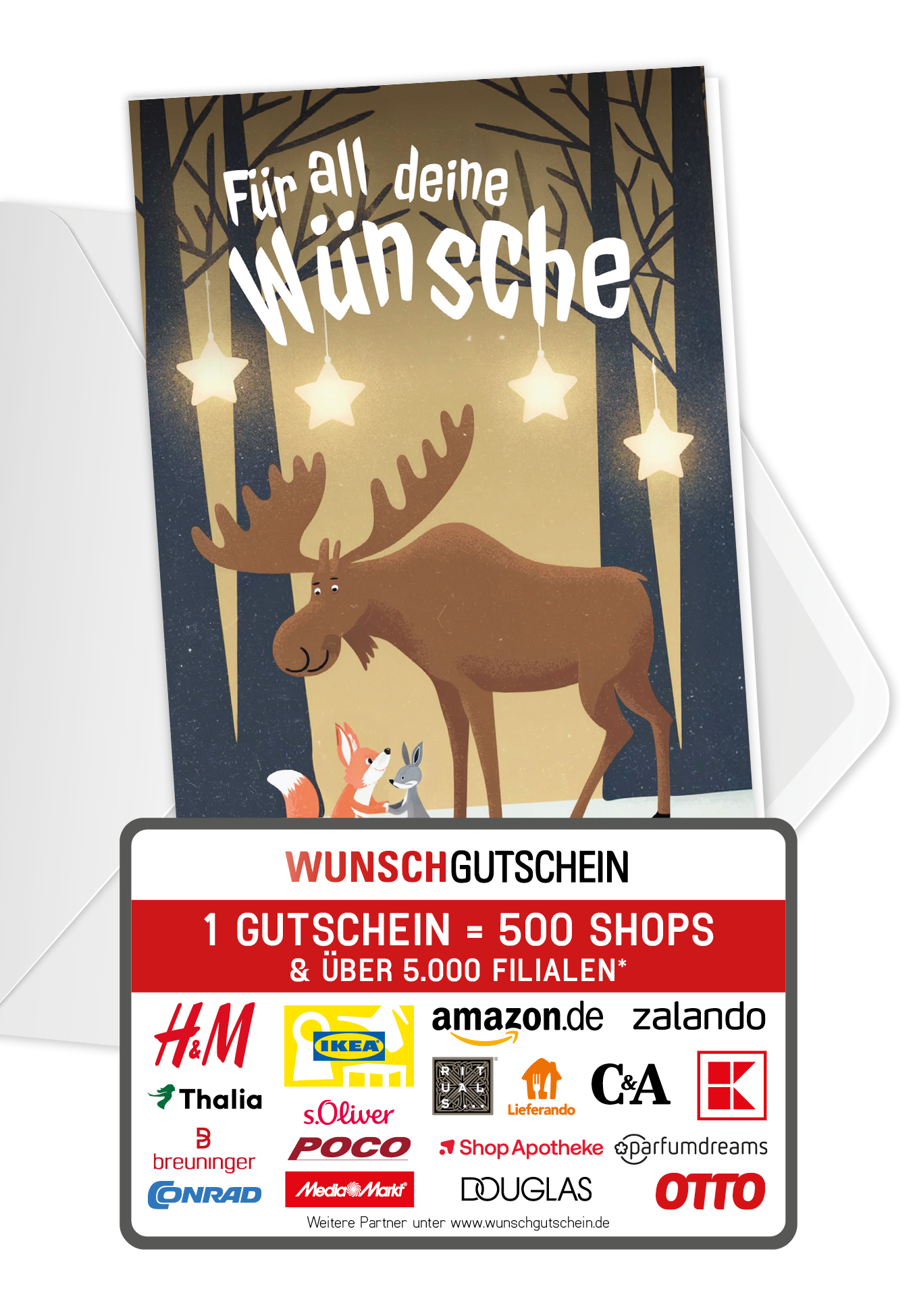 Für deine Wünsche - Tiere Wald