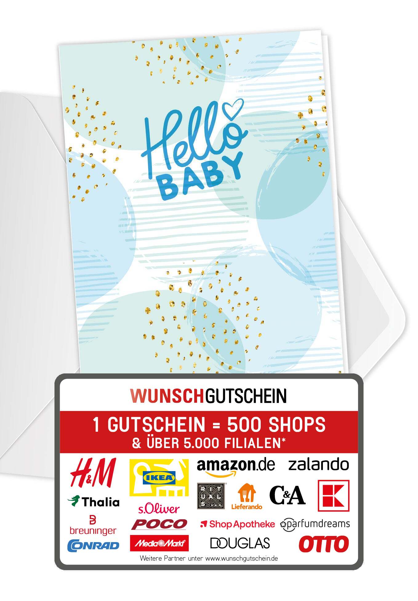 Hello Baby - Blau