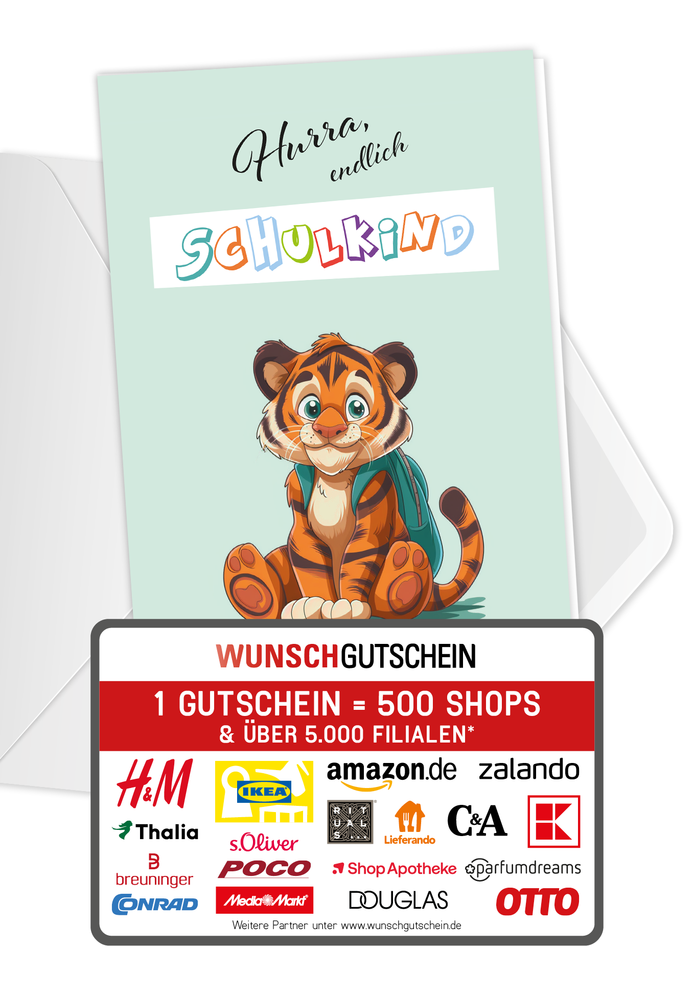 Hurra Schulkind - Tiger