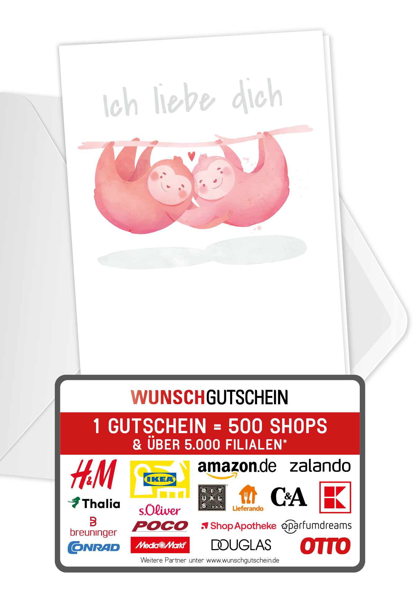 Ich liebe dich - Faultiere