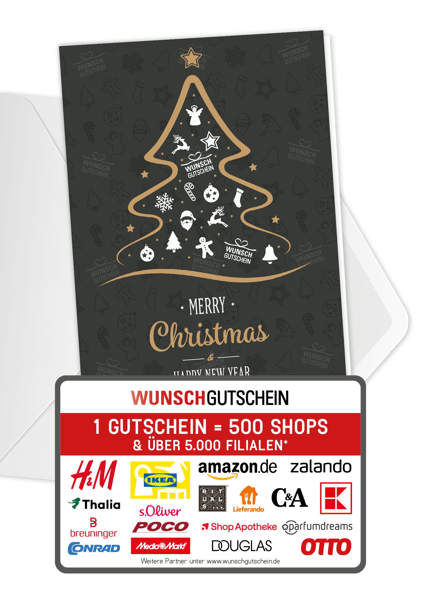Merry Christmas - Weihnachtsbaum