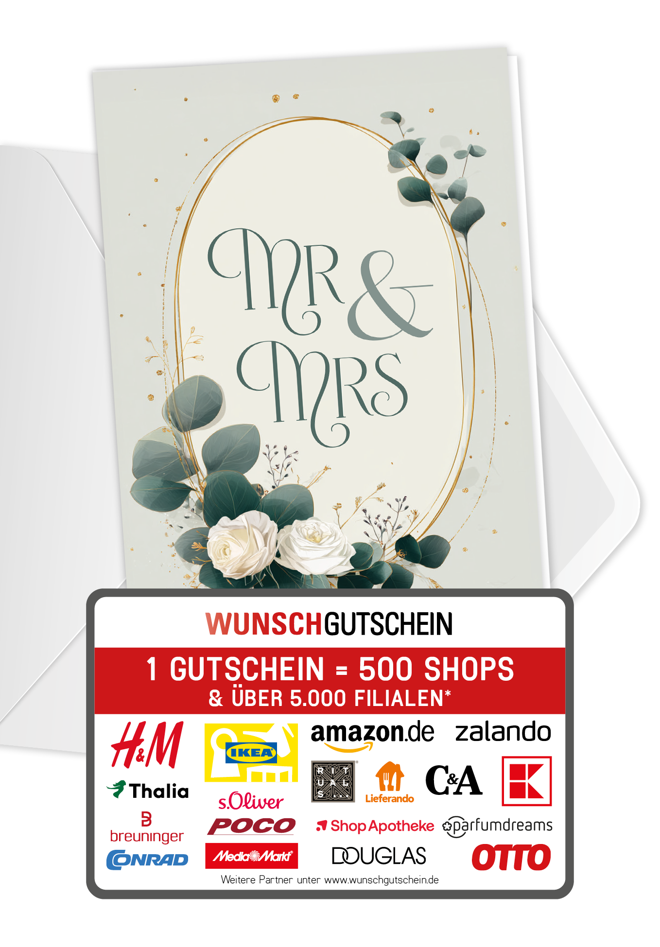 Mr & Mrs - Rosen Eukalyptus