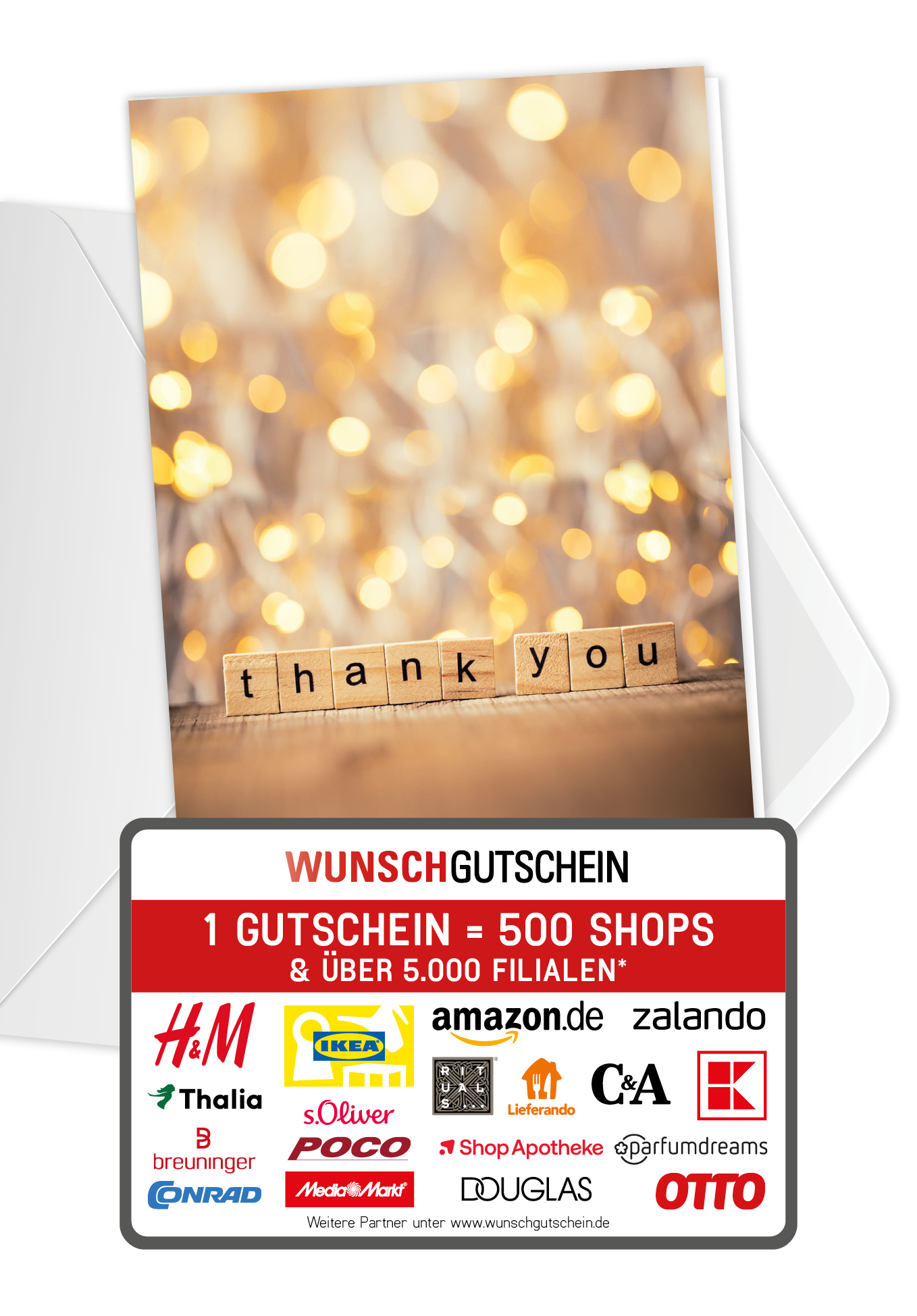 Thank you - Würfel