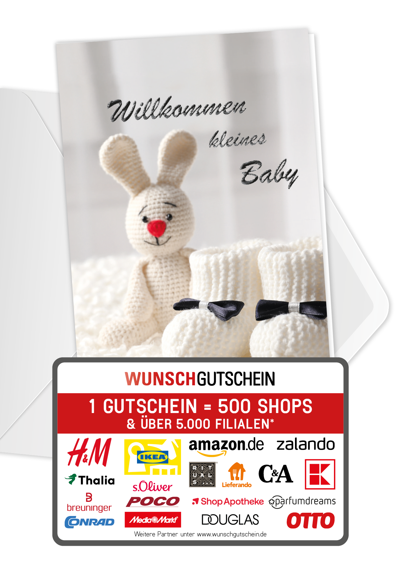 Willkommen kleines Baby - Hase