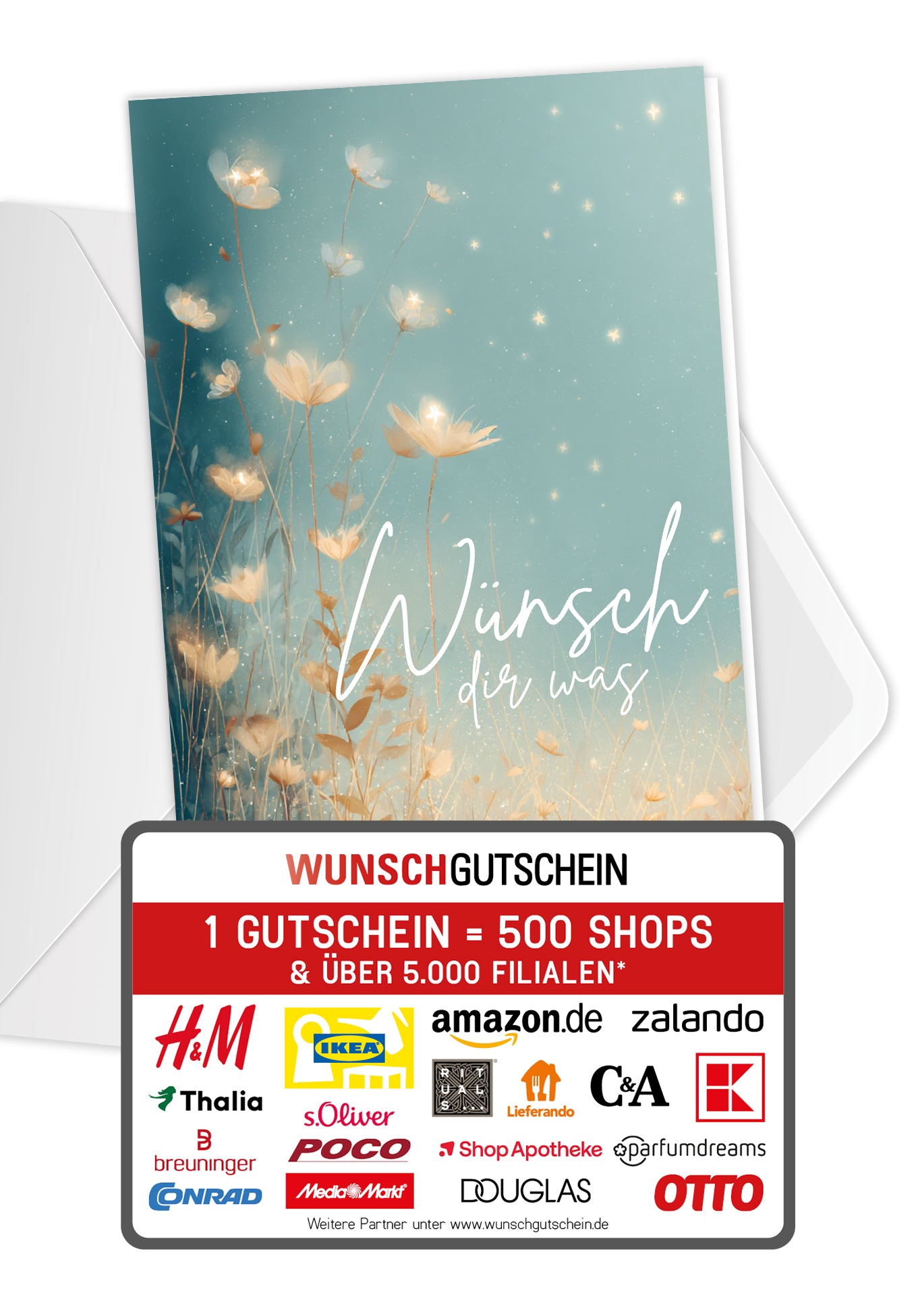 Wünsch dir was - Blumen Leuchtend