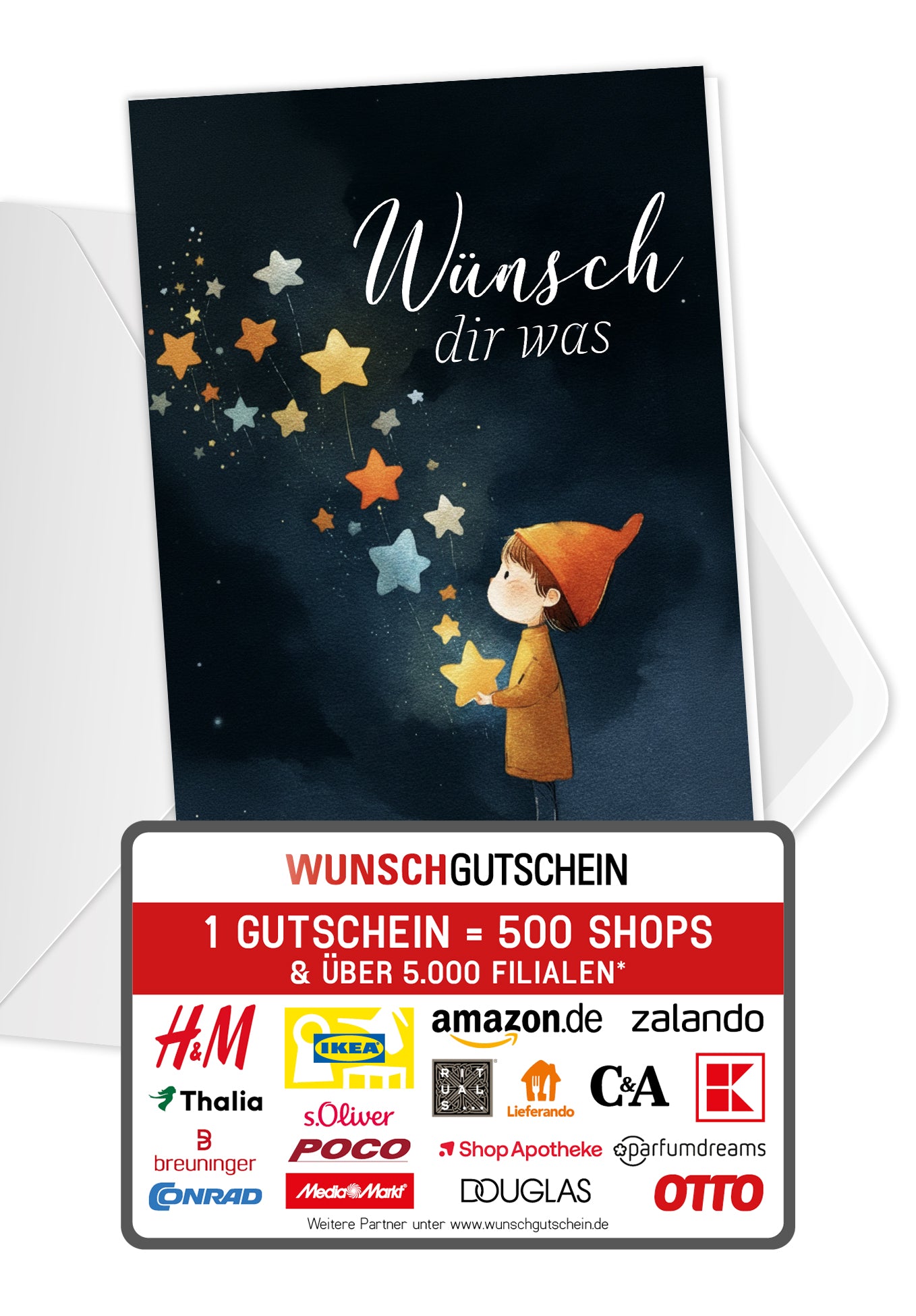 Wünsch dir was - Junge und Sterne