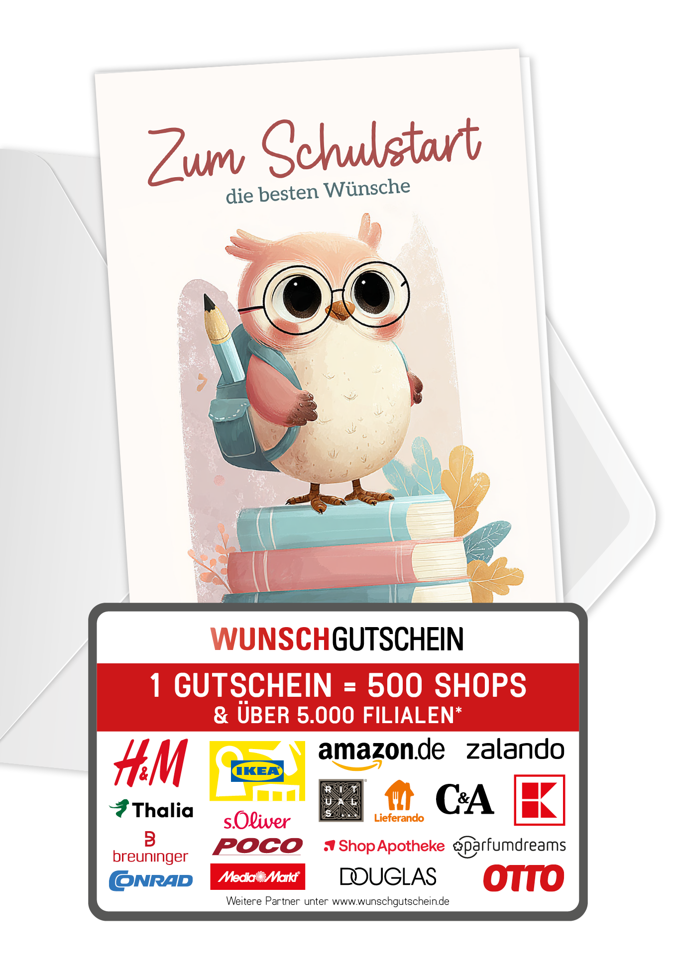Zum Schulstart - Eule